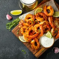 ilustrasi udang/VasiliyBudarin/shutterstock