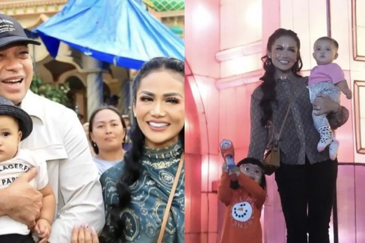 Krisdayanti Saat Idul Adha dan Liburan di Malang Bersama Dua Cucu