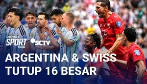 Hasil Lengkap Babak 16 Besar Piala Dunia 2026, Argentina dan Swiss Lengkapi Slot Delapan Besar