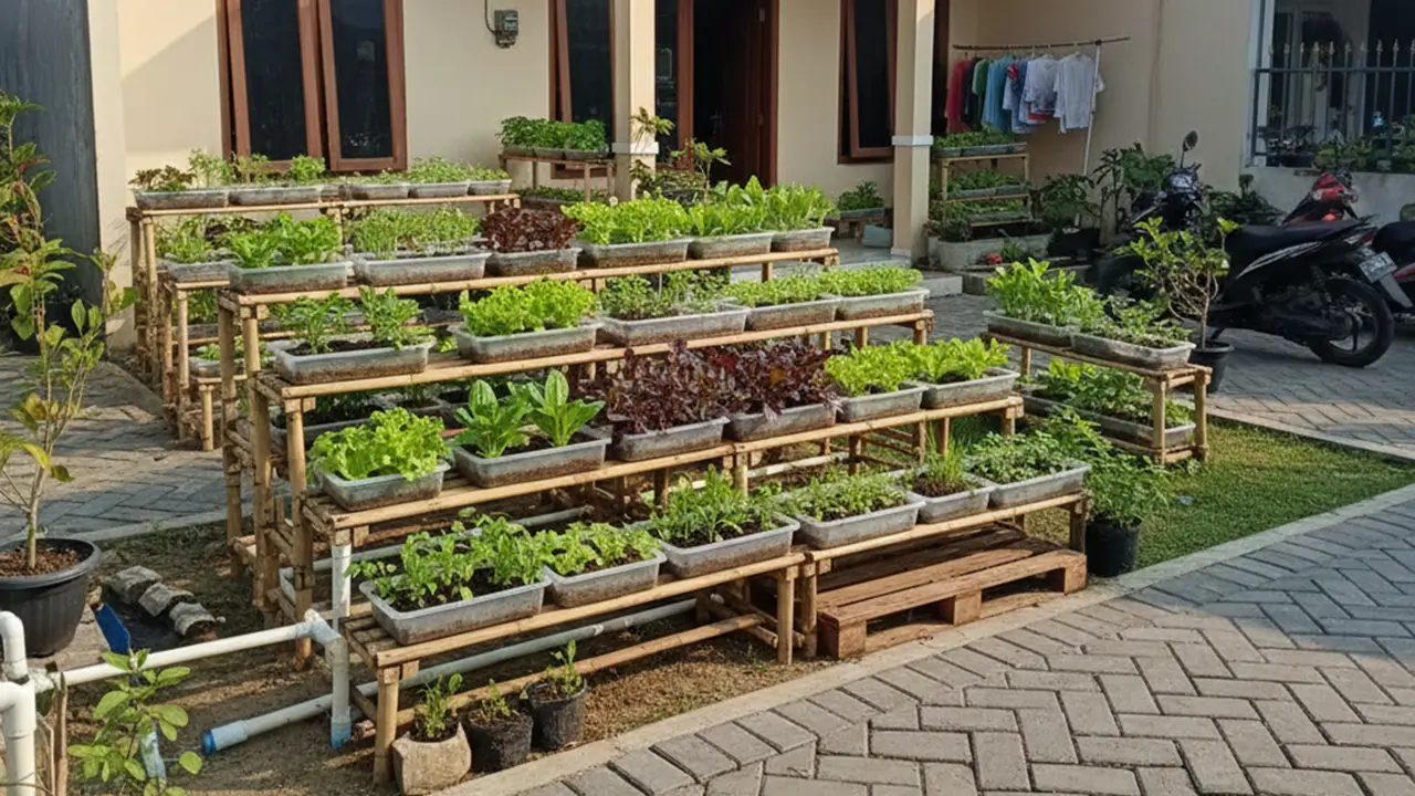 Jenis Kebun Sayur Tanpa Kotor & Berantakan