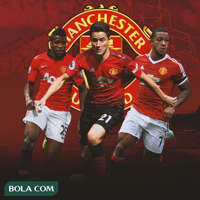 Manchester United - Wilfried Zaha, Ander Herrera, Memphis Depay