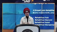 Adyatama Kepariwisataan dan Ekonomi Kreatif Ahli Utama Kemenparekraf Nia Niscaya di The Weekly Brief with Sandi Uno, Senin, 25 September 2023.&nbsp; (Liputan6.com/Henry)