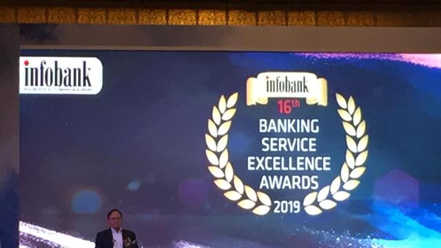 BNI mendapat penghargaan khusus (special award) The Best Government Bank in Service Excellence 2019. Dok Merdeka.com/Yayu Agustini