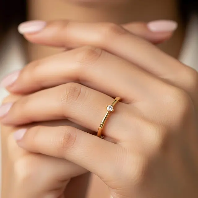 Cincin Emas 3 Gram Model Korea