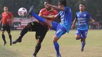 Persiraja Banda Aceh yang diperkua Defri Rizki siap mempertahankan rekornya saat dijamu Sriwijaya FC di Stadion Gelora Jakabaring Palebang, Minggu (28/7/2019) pada pekan ke-8 Grup Barat Liga 2 2019. (Bola.com/Gatot Susetyo