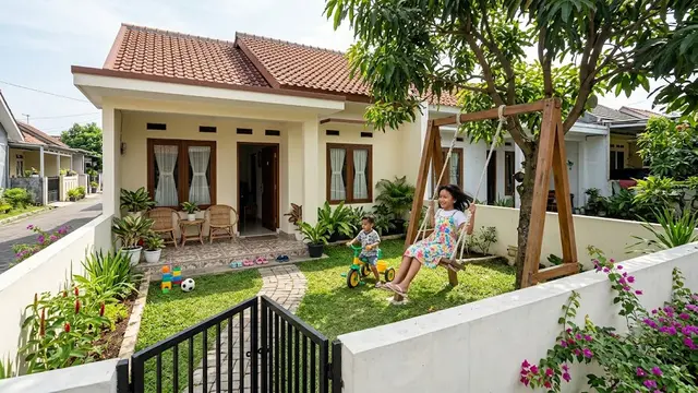 9 Ide Halaman Depan yang Ramah Anak-anak, Ciptakan Surga Bermain