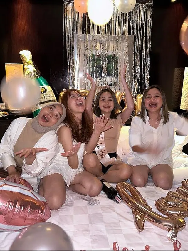 Menikah Hari Ini, 9 Potret Gritte Agatha Dapat Surprise Bridal Shower ke-2 di Bali