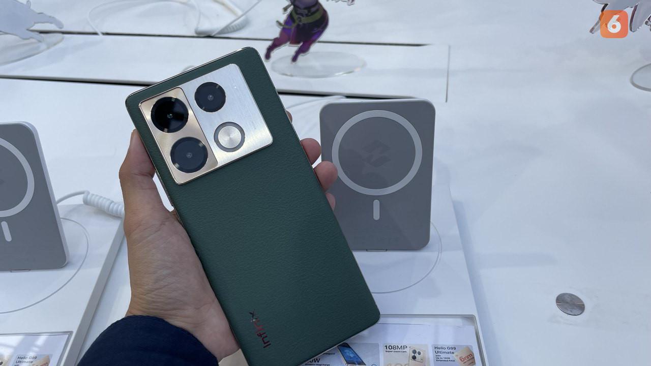 Infinix Note 40 Pro dengan dukungan pengisian daya nirkabel berbasis magnet