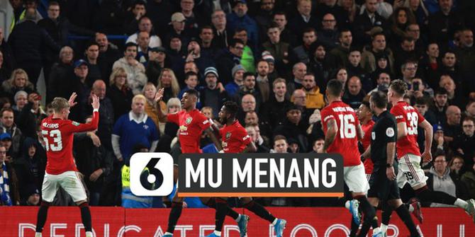 VIDEO: Manchester United Maju ke Perempat Final Carabao Cup