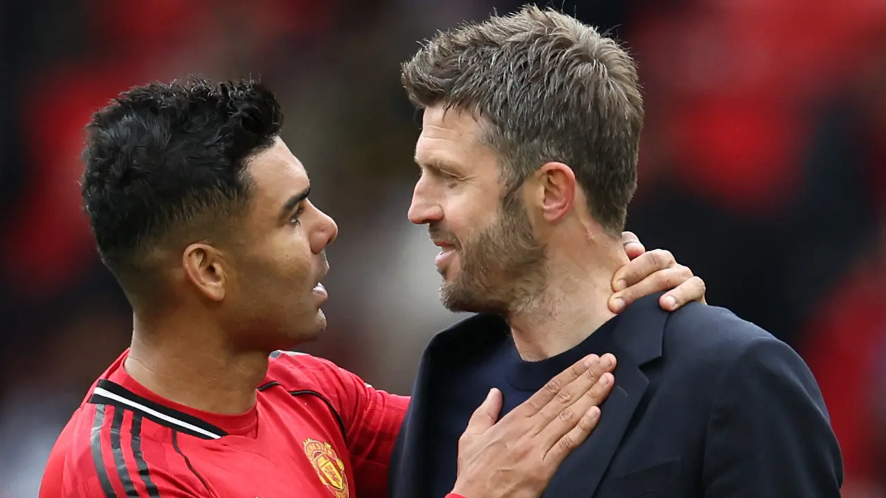 Michael Carrick dan Casemiro