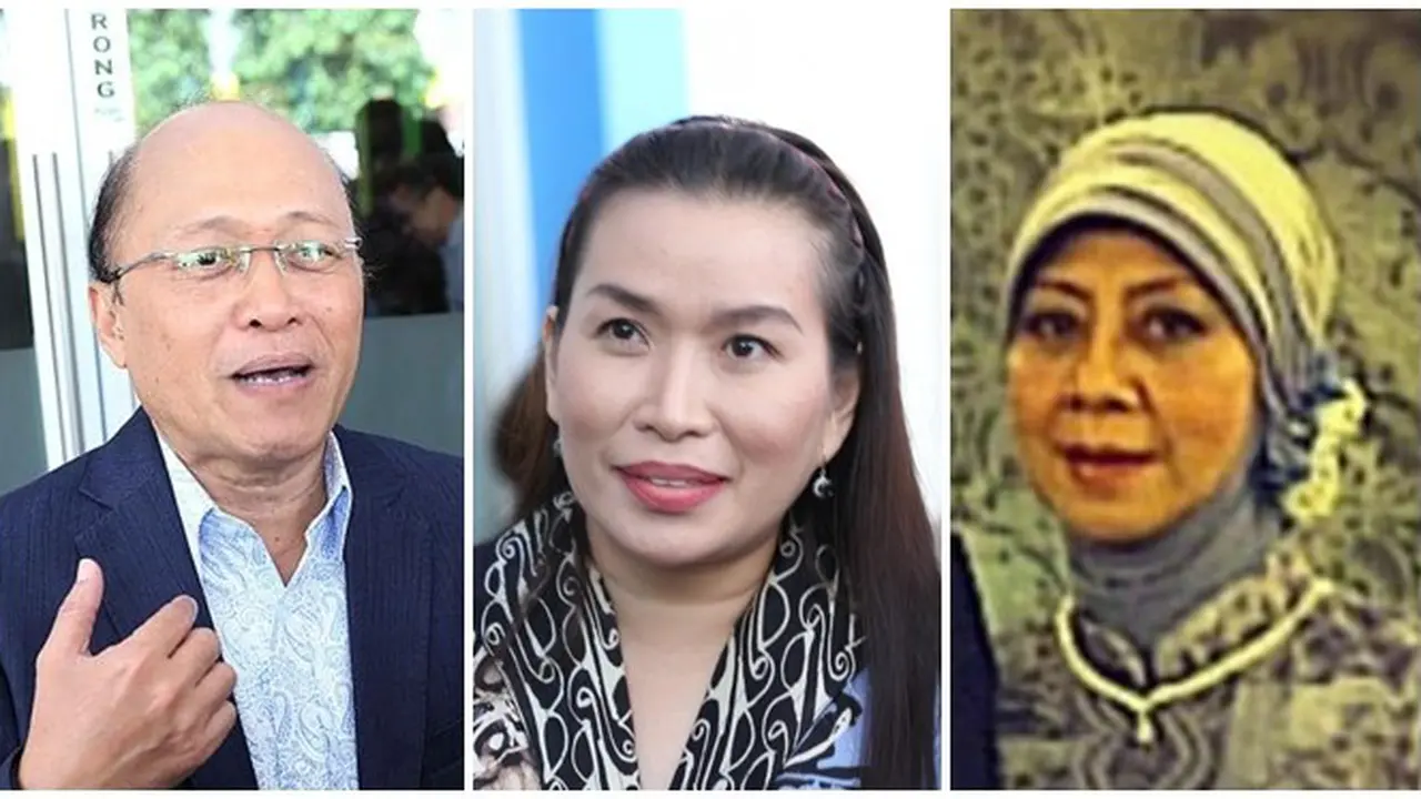 [Bintang] Mario Teguh, Linna Teguh dan Ariyani Soenarto
