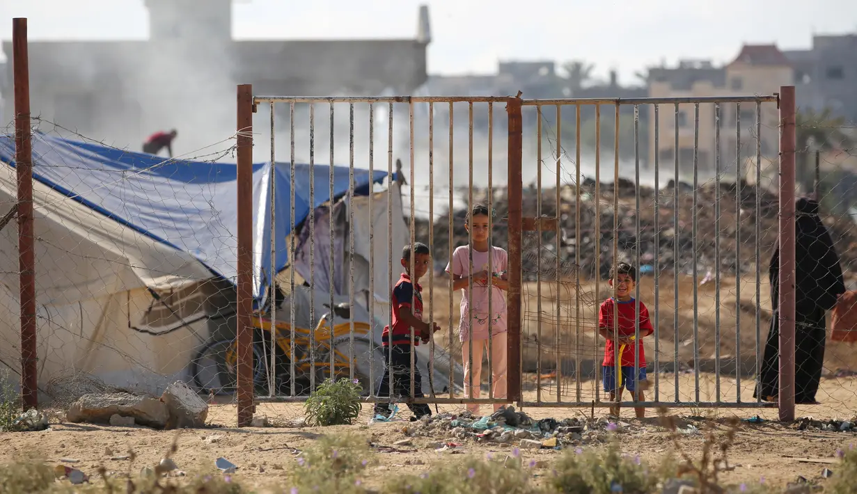 Dalam catatannya, sejak 7 Oktober 2023, rata-rata 27 anak telah meninggal setiap harinya. Jika korban cedera disertakan maka jumlah tersebut meningkat menjadi 83 anak dalam kurun waktu 20 bulan. (Eyad BABA/AFP)