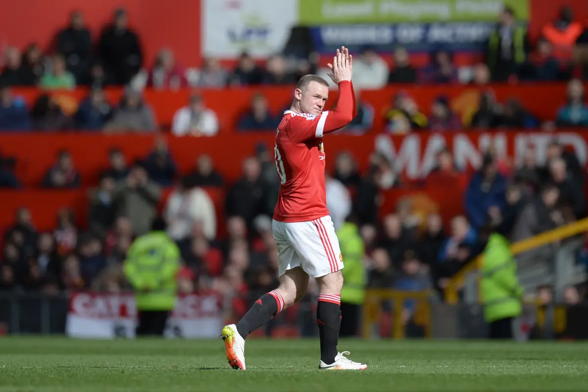 Penyerang Manchester United, Wayne Rooney