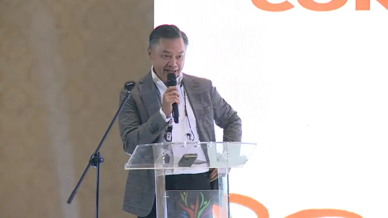 Dino Patti Djalal di acara Congress of Indonesian Diaspora 7, Jakarta.