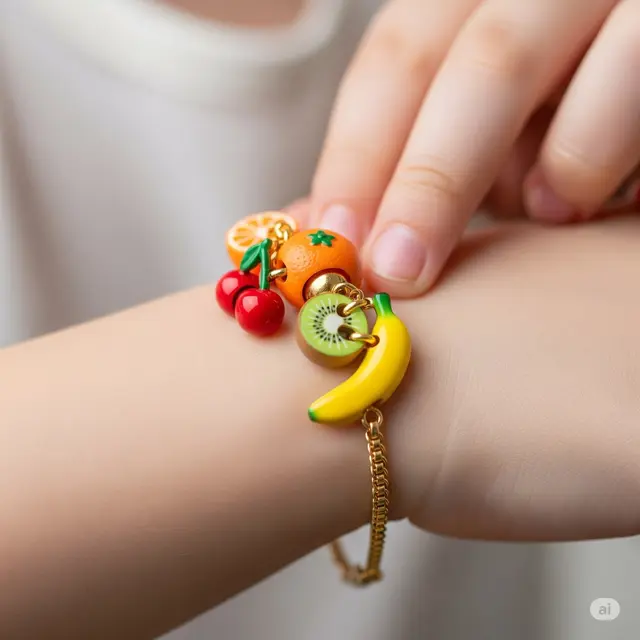 Model Gelang Emas Anak Perempuan SD. Foto: Gemini