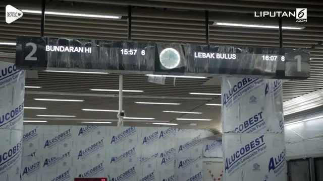 VIDEO: Melihat Wujud Stasiun MRT Dukuh Atas