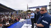 Calon Presiden dari Parta Nasional Demokrat (Nasdem), Anies Baswedan berkunjung ke Kota Medan.(Merdeka.com)