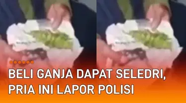 Penipuan transaksi obat terlarang kembali terjadi. Seorang tukang ojek di Palembang tertipu saat membeli ganja senilai Rp 50 ribu. Ia justru mendapati paket yang ia terima berisi seledri.