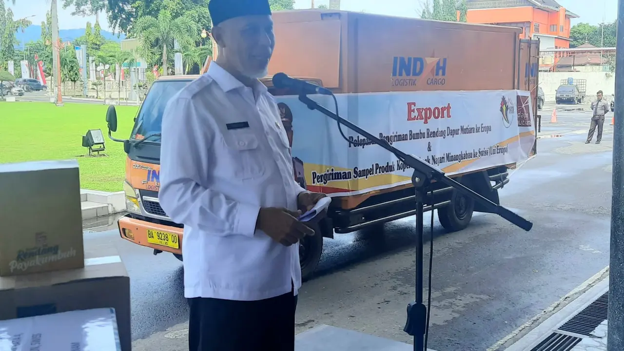 Bumbu randang asal Kota Payakumbuh diekspor ke Jerman. (Liputan6.com/ Diskominfo Sumbar)