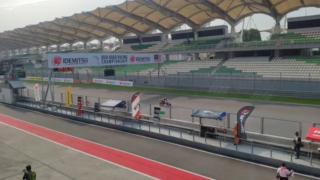 Lintasan balap Asia Road Racing Championship (ARRC) 2019 kelas AP250 di Sirkuit Sepang, Malaysia