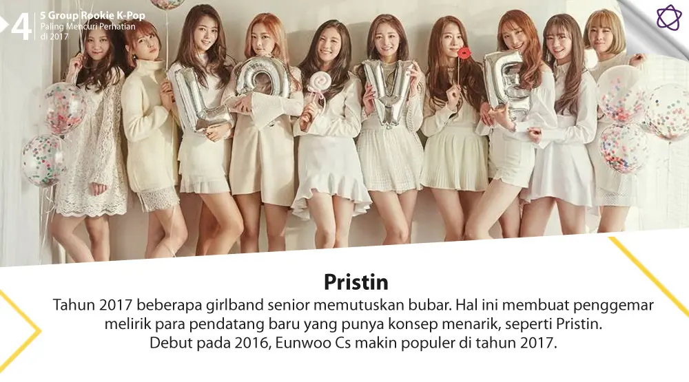 Siapa saja grup K-Pop pendatang baru yang bersinar di 2017? (Desain: Nurman Abdul Hakim/Bintang.com)