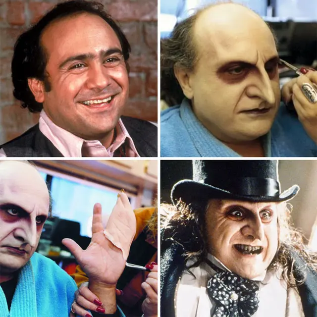 7 Potret Perubahan Wajah Artis Hollywood Usai Kenakan Spesial Efek Makeup