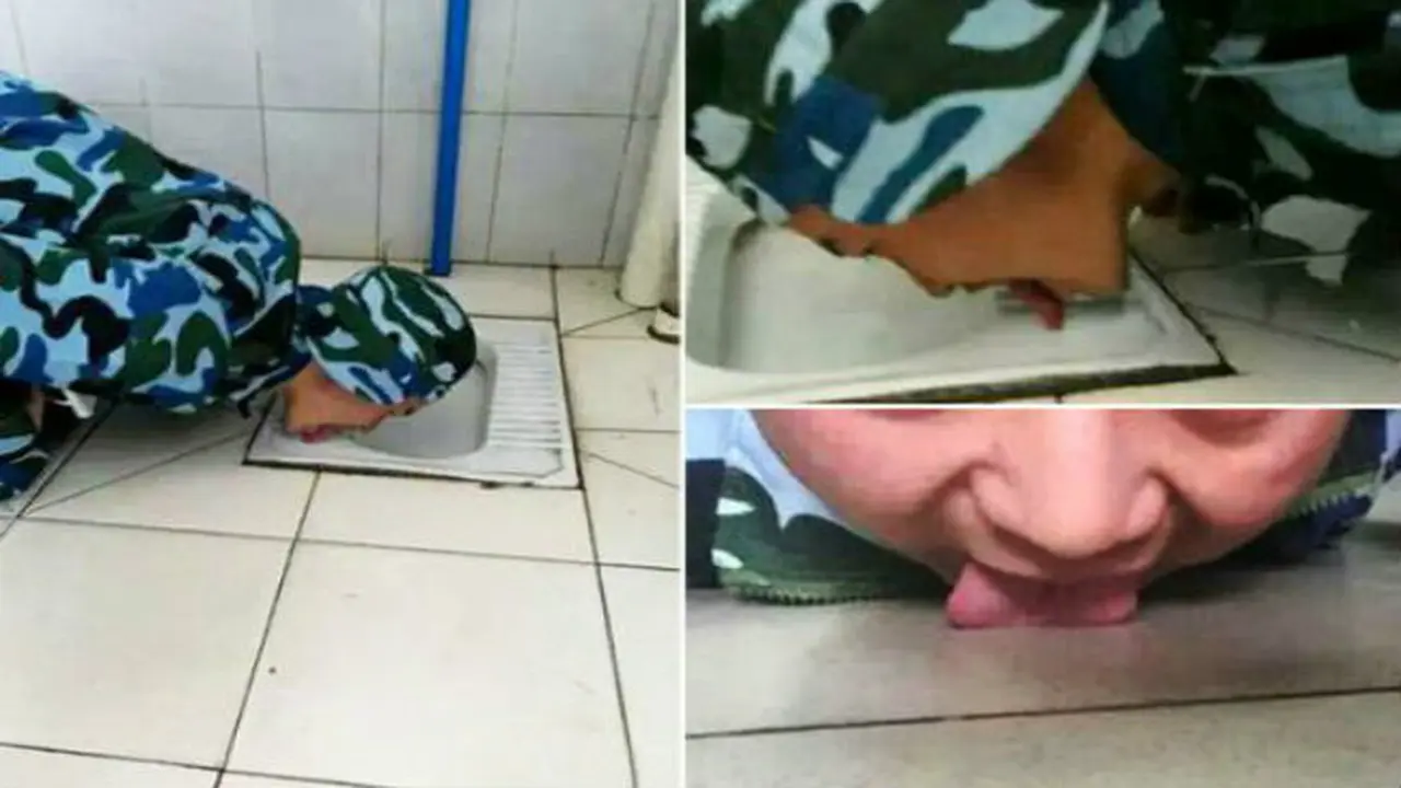 Demi Buktikan Kebersihan, Wanita Ini Rela Jilat Toilet