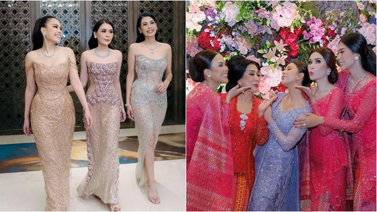 6 Potret Kakak Ipar Jessica Mila di Rangkaian Pernikahan Sang Adik, Tampil Menawan