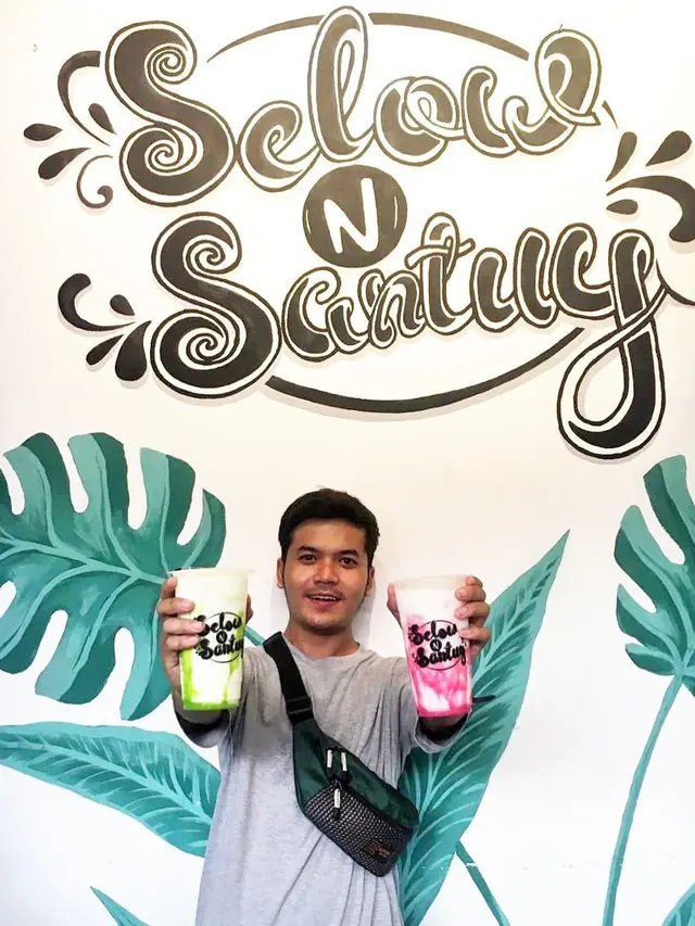 ilustrasi potret dayat simbaia pemeran pintu berkah sekaligus food vlogger yang terkenal/instagram: selownsantuy