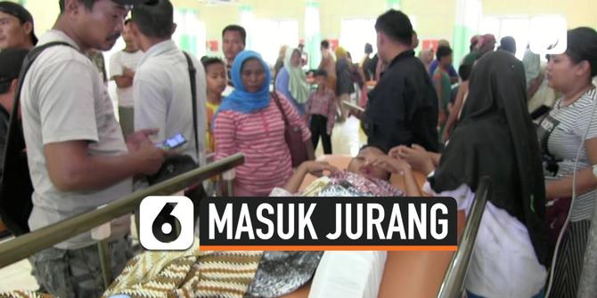 VIDEO: Truk Pembawa Puluhan Murid di Lahat Terjun ke Jurang