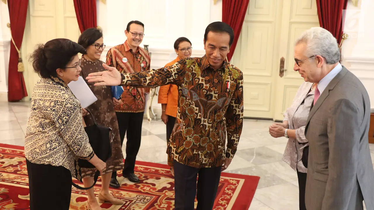 Didampingi Tiga Menteri, Presiden Terima Kunjungan Perwakilan The Elders