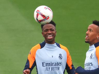 Real Madrid dan Barcelona akan bertemu di Santiago Bernabeu pada pekan ke-11 La Liga 2024/2025. (AFP/Pierre-Philippe Marcou)