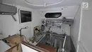 Interior Tank MT-LBu-GPM-10 saat diuji coba di kawasan Cakung, Jakarta, Rabu (24/7/2019). Tank MT-LBu-GPM-10 dapat diandalkan di hutan dan sungai atau laut. (Liputan6.com/Herman Zakharia)