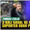 Italia gagal lolos ke Piala Dunia 2026 usai kalah penalti dari Bosnia di playoff. Suporter di Roma kecewa, media menyebut “kiamat ketiga”, dan posisi pelatih Gennaro Gattuso kini terancam.