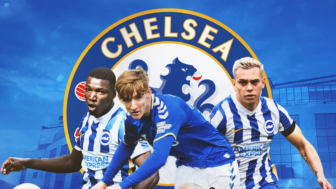 Chelsea - Moises Caicedo, Anthony Gordon, Leandro Trossard