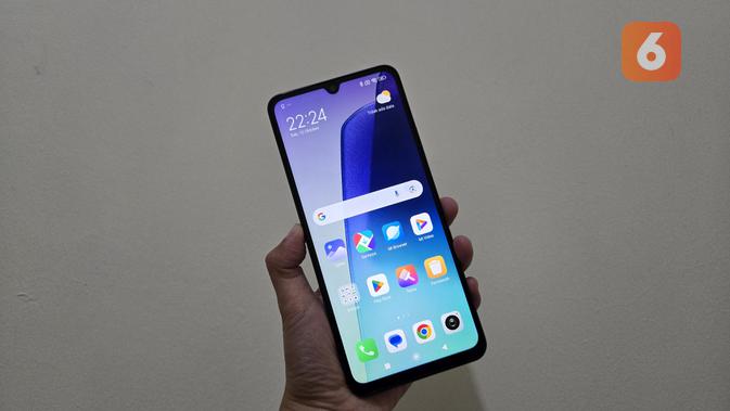 Layar Redmi 14C (Liputan6.com/ Agustin Setyo Wardani)