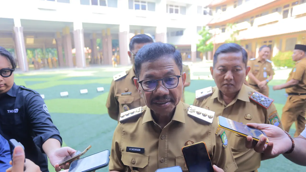 Wali Kota Tangerang, Sachrudin (Liputan6.com/Pramita Tristiawati)