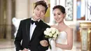 Eugene dan Ki Tae Young pertama kali bertemu dalam drama Creating Destiny pada 2009. Lantaran sering bertemu, mereka pun jatuh cinta dan menikah pada Juli 2011. (Foto: soompi.com)