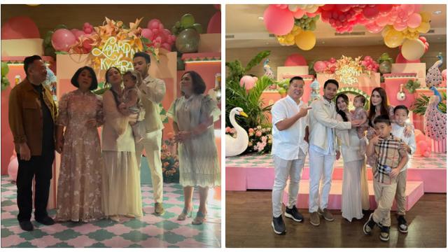 6 Potret Pesta Ultah Kyarra Anak Jessica Mila ke-1 Tahun, Penuh Bahagia Bareng Keluarga