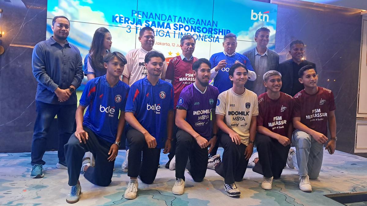 Cair! Arema FC, PSM, dan Persita Disponsori BTN untuk Liga 1 Musim Depan