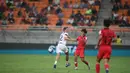 Taeguk Wariors Muda harus menelan kekalahan 1-3 saat menghadapi Amerika Serikat. (Doc. LOC WCU17/BRY)