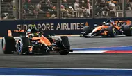 Bos McLaren Tegaskan Papaya Rules Tetap Berlaku usai Norris dan Piastri Bertabrakan di F1 GP Singapura