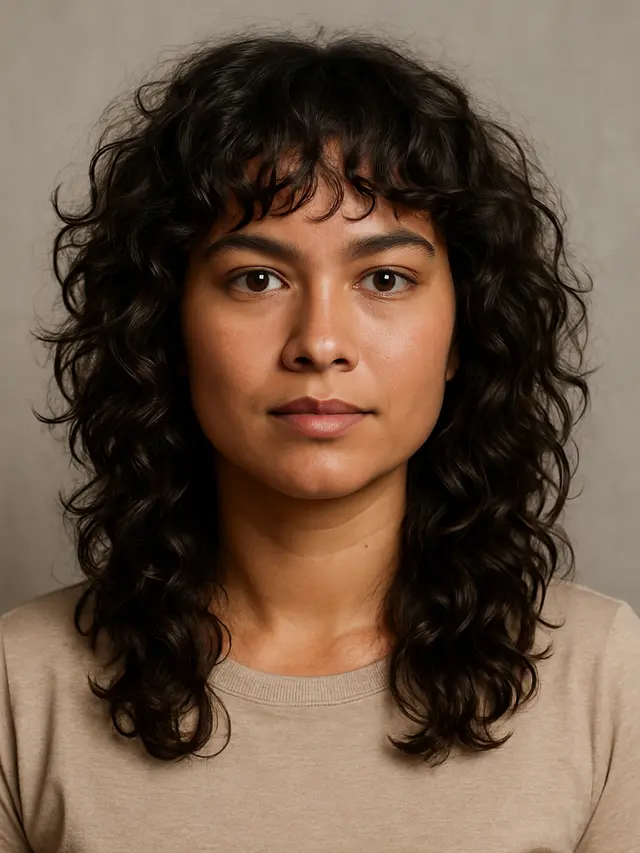 7 Model Rambut Ikal Alami yang Awalnya Diremehkan, Justru Jadi Daya Tarik Perempuan Berwajah Kotak