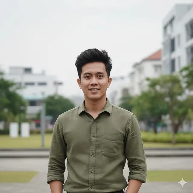 Model rambut pendek pria (Foto: Gemini AI)