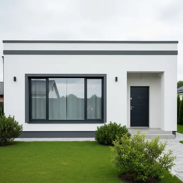 Inspirasi Model Rumah Ukuran 8x10 Sederhana Tapi Indah. via Gemini