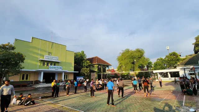Kegiatan santri di Pondok Pesantren Darussalam Gontor, Ponorogo selama bulan Ramadhan. (Istimewa)