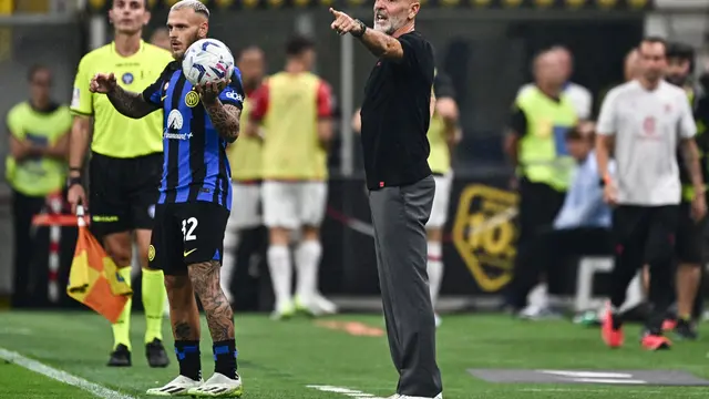 Pelatih Inter Milan di Serie A 2023/2024, Stefano Pioli