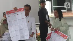 Hari ini, Rabu (14/2/2024) Indonesia menggelar pemilihan umum (Pemilu) serentak 2024. (merdeka.com/Arie Basuki)