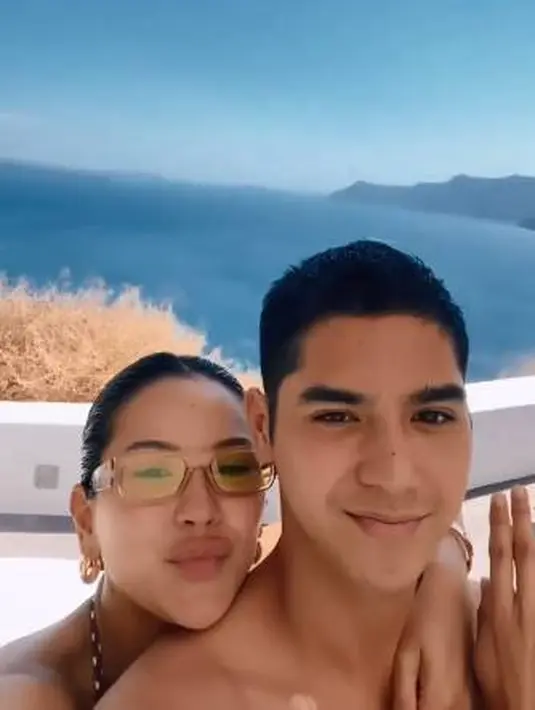 Alyssa Daguise dan Al Ghazali (Sumber: Instagram/alyssadaguise)