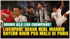 Drama Besar Matchday 4 Liga Champions 2025/26, Liverpool Bekuk Real Madrid, Bayern Libas PSG di Paris